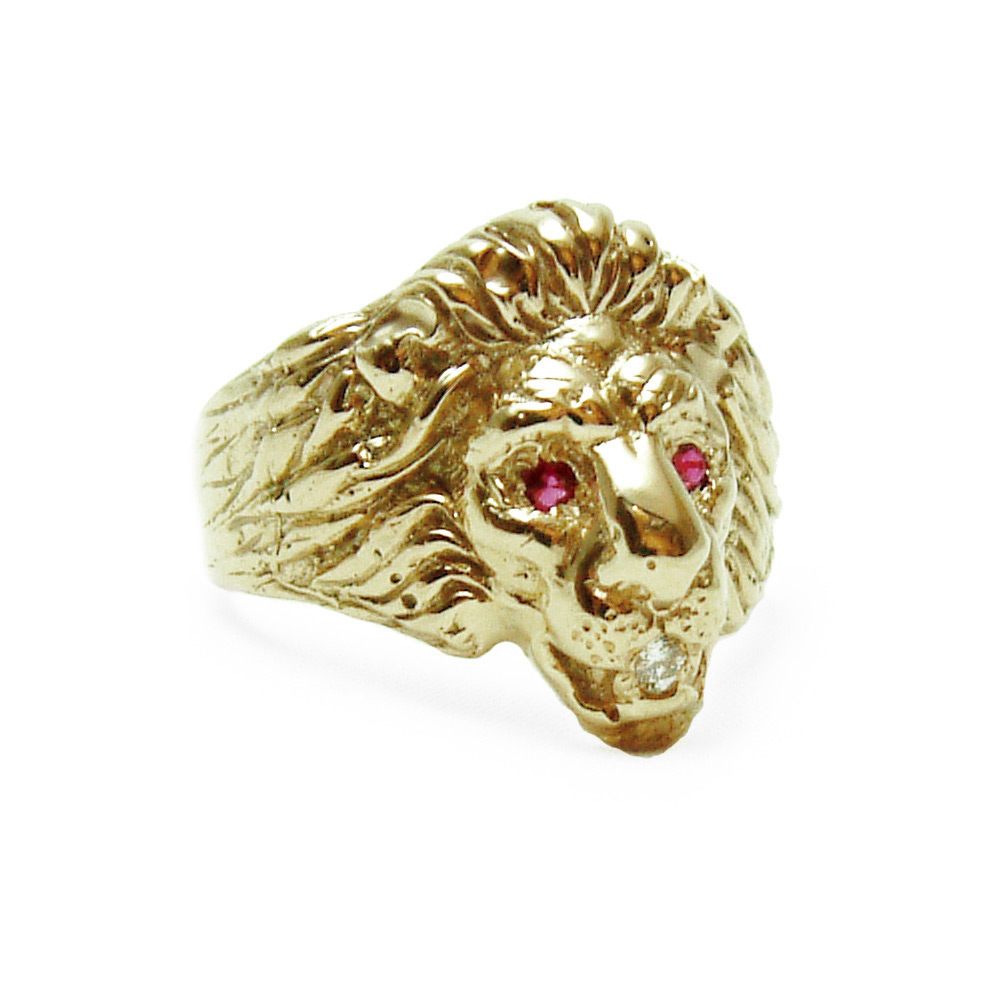 Ring on sale of lion