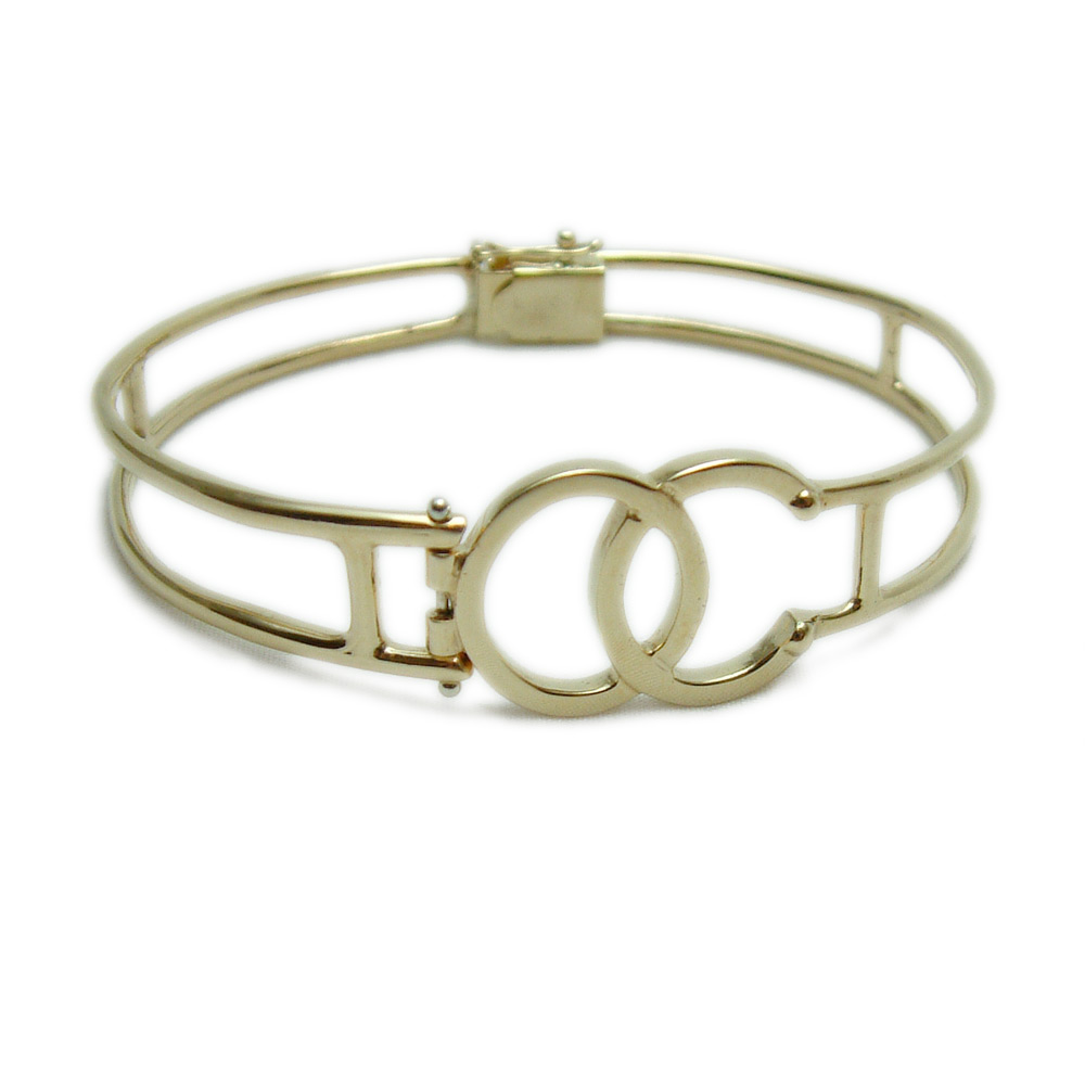 Yellow Gold “OC” Bracelet | Collections, OC Jewelry | Kokkinos Creative ...