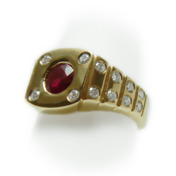 Ruby & Diamond Ring