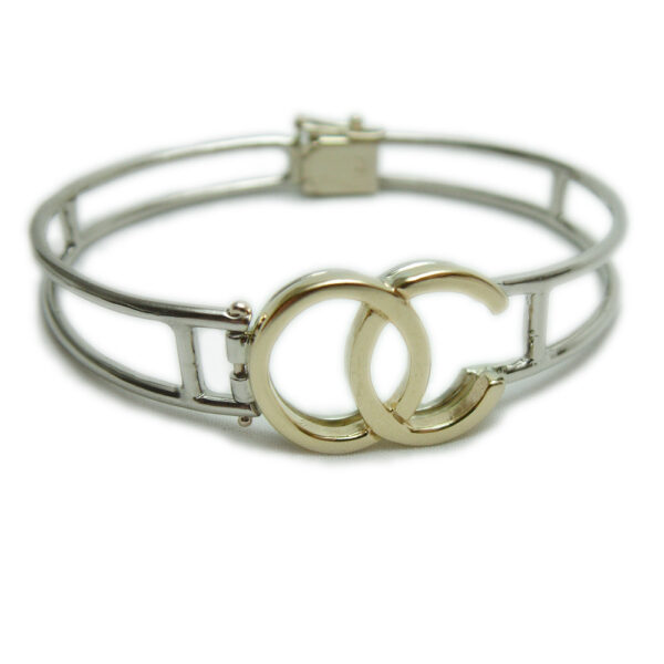 Two-Tone Yellow “OC” Bracelet