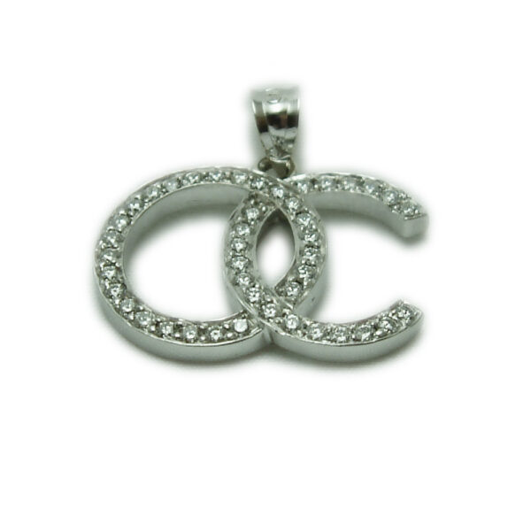 White Diamond “OC” Pendant