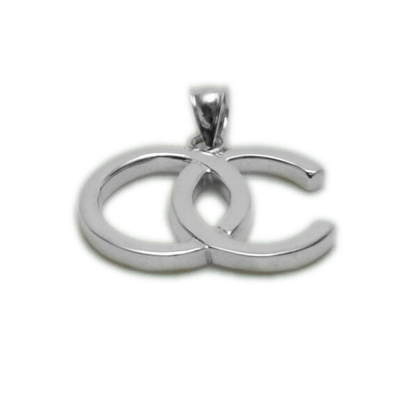White Gold “OC” Pendant