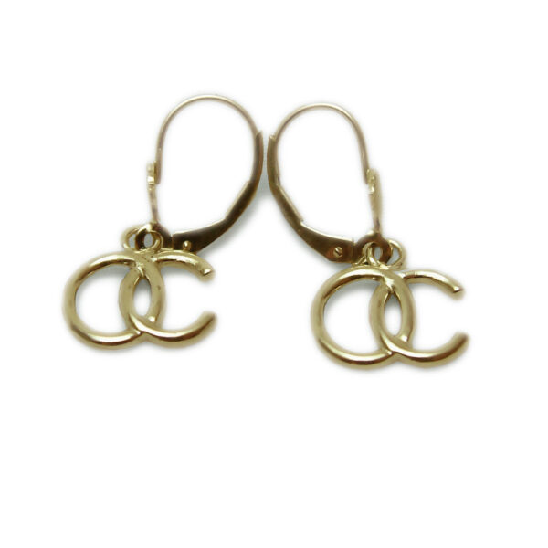 Yellow Gold “OC” Earrings