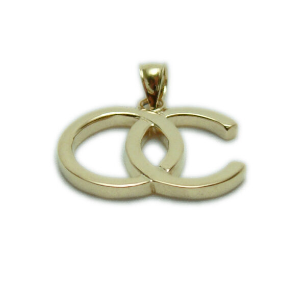 Yellow Gold “OC” Pendant