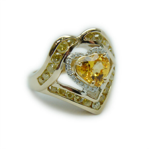 Sapphire & Diamond Ring