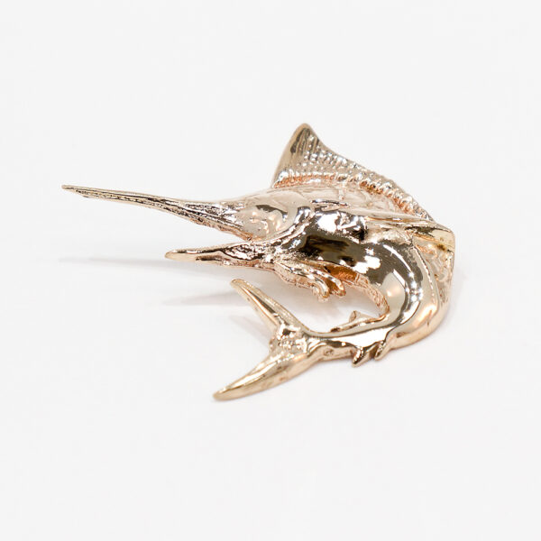 14K Blue Marlin Pendant